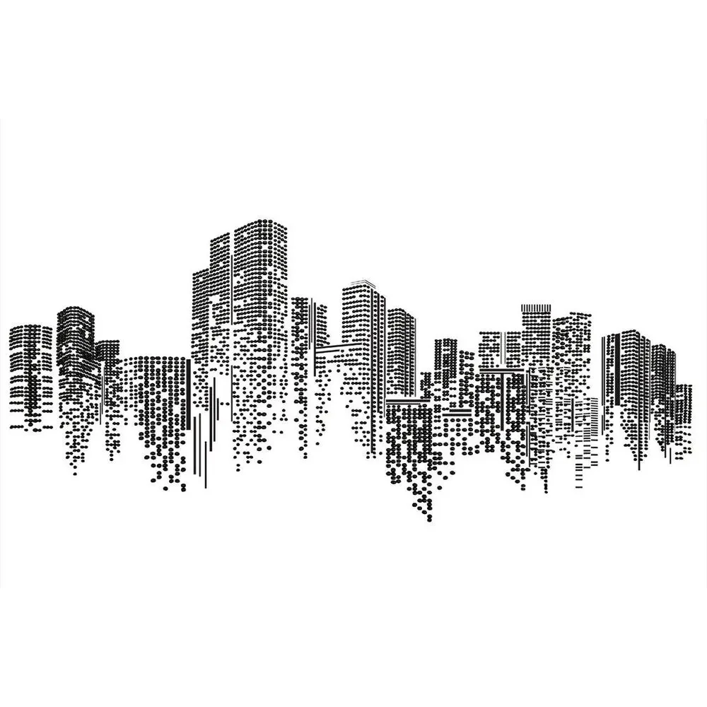 Bead Embroidery Kit Miniart Craft 66005-3 The City DIY Modern Art Handmade Decor